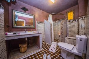 Koupelna v ubytování Riad Ghita Palace
