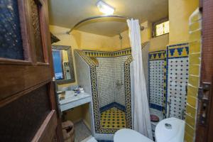 Koupelna v ubytování Riad Ghita Palace