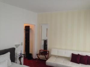 Khu vực ghế ngồi tại Hotel Geissler