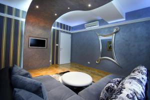 TV a/nebo společenská místnost v ubytování Apartments Belgrade