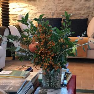A seating area at Casa Minotti Relais