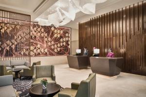 Χώρος καθιστικού στο Oakwood Residence Saigon +30 φωτογραφίες