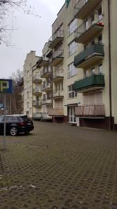 Budova, v ktorej sa apartmán nachádza