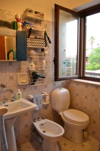 A bathroom at Casa di Poseidone