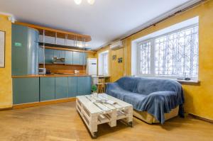 Kuchyň nebo kuchyňský kout v ubytování Sun City Hostel 3