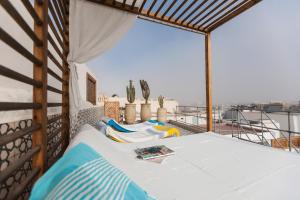 Ein Balkon oder eine Terrasse in der Unterkunft Riad Emotion