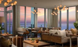 Posezení v ubytování Sole Miami, A Noble House Resort