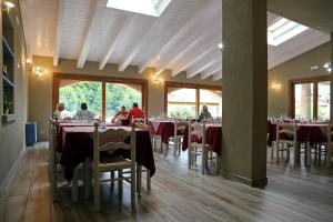 Restaurace v ubytování Albergo Breglia