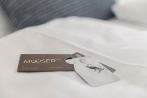 Letto o letti in una camera di Mooser Hotel