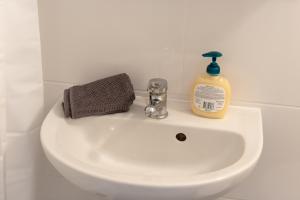 Koupelna v ubytování Vienna City Apartment Schnirchgasse + 10 fotografií