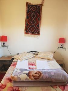 Gite Kasbah La Palmeraie客房内的一张或多张床位