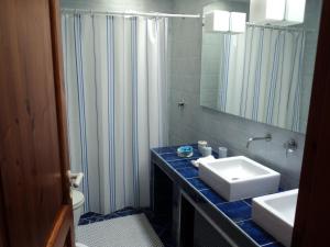 Bathroom sa Villa Valle Canale