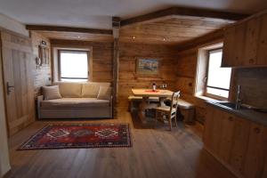 Гостиная зона в Chalet Li Mina
