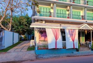 Hoone, kus hostel asub