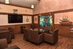 Posezení v ubytování Hotel Oliver Inn - Business Class
