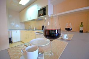 Nápoje v ubytovaní Ferienwohnung Paraiso 2 Costa Calma Meerblick