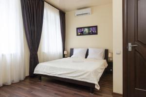 Postel nebo postele na pokoji v ubytování Hotel Cristal