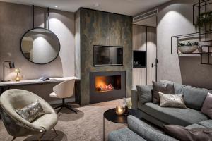 Гостиная зона в Van der Valk Hotel Tilburg