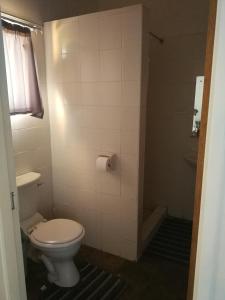 Ванная комната в Kamelruhe Guest House & Camping