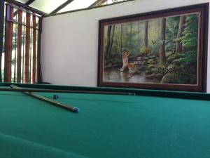 Biliár nebo kulečník v ubytování Hotel Casona Las Juanas
