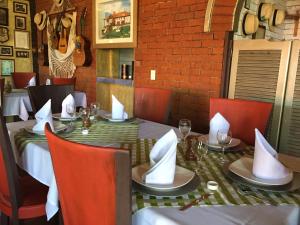 Restoran või mõni muu söögikoht majutusasutuses Hotel Casona Las Juanas