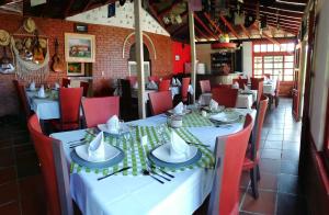 Restaurace v ubytování Hotel Casona Las Juanas