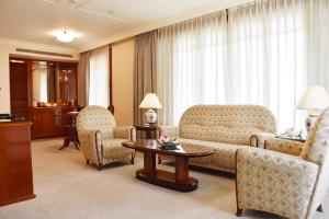 Istumisnurk majutusasutuses Evergreen Laurel Hotel Taipei