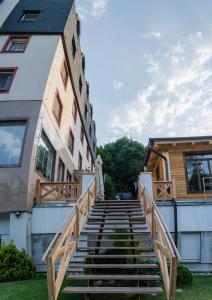 Budova, v ktorej sa hotel nachádza