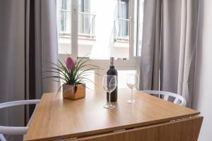 Nápoje v ubytování Centrico apartamento 2 dorm