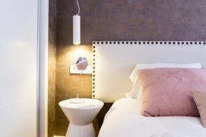 Postel nebo postele na pokoji v ubytování Centrico apartamento 2 dorm