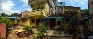Hoone, kus hostel asub