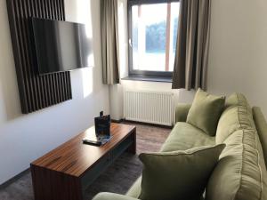 Posezení v ubytování Hotel Donauhof Mauthausen