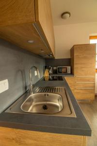 Köök või kööginurk majutusasutuses Apartments & Rooms Pr' Skalovc