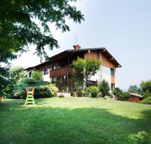 Zahrada ubytování B&B Fontanella