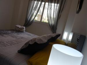 Postel nebo postele na pokoji v ubytování Apartamento Azul Beach La Mata Playa