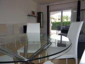 Posezení v ubytování Apartamento Azul Beach La Mata Playa