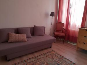 Posezení v ubytování Casa Rafut