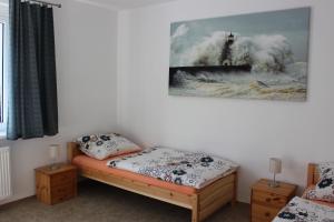מיטה או מיטות בחדר ב-Apartment Dream