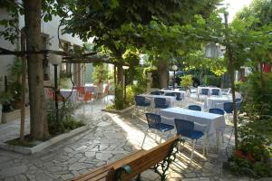 Zahrada ubytování Albergo Moretti