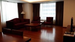Posezení v ubytování Vabien Suite 1 Serviced Residence