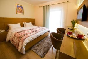 Cama o camas de una habitación en Olympion
