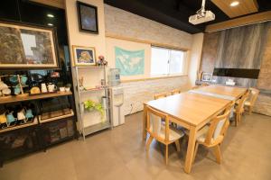 Cucina o angolo cottura di Banff-Penghu B&B