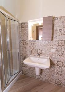 A bathroom at B&B Vista Santuario