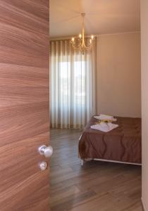 A bed or beds in a room at B&B Vista Santuario