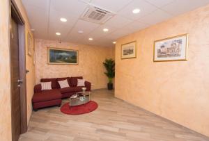 A seating area at B&B Vista Santuario