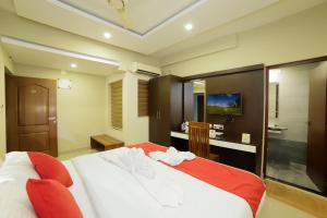 Cama o camas de una habitación en Sreepathi Indraprastha