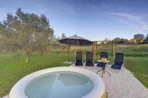 Zahrada ubytování Holiday Home Bellissima