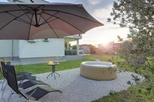 Zahrada ubytování Holiday Home Bellissima