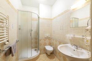 Vannituba majutusasutuses Hotel U Simla