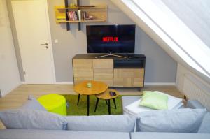 Μια τηλεόραση ή/και κέντρο ψυχαγωγίας στο FeWo Georgenberg